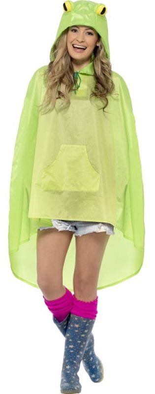 Click to view product details and reviews for Frog Party Poncho.