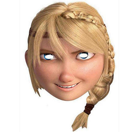 Click to view product details and reviews for How To Train Your Dragon 2 Astrid Card Mask.
