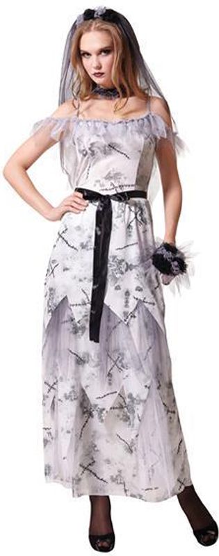 Click to view product details and reviews for Zombie Corpse Bride Costume.