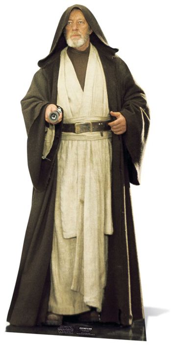 Star Wars Obi Wan Kenobi Lifesize Cardboard Cutout 182m