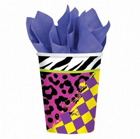 Click to view product details and reviews for Radical 80s Paper Cups 266ml Pack Of 8.
