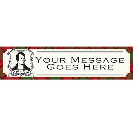 Click to view product details and reviews for Burns Night Personalised Banner 12m Event Banner 12m.