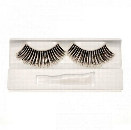 Click to view product details and reviews for Fake Eyelashes Silver And Black.