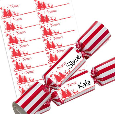 Click to view product details and reviews for Wonderful Christmas Personalised Christmas Cracker Labels Sheet Of 14.