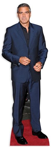 Click to view product details and reviews for George Clooney Cardboard Cutout 176m.