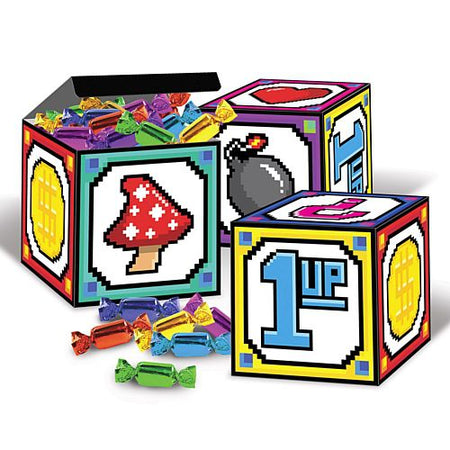 Click to view product details and reviews for 8 Bit Favour Boxes 8cm Pack Of 3.