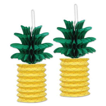 Pineapple Paper Lanterns 254cm Pack Of 2