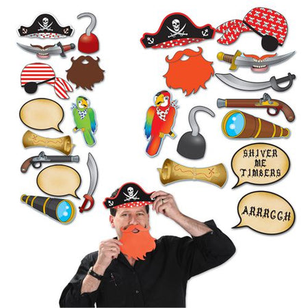 Click to view product details and reviews for Pirate Selfie Kit Pack Of 12.