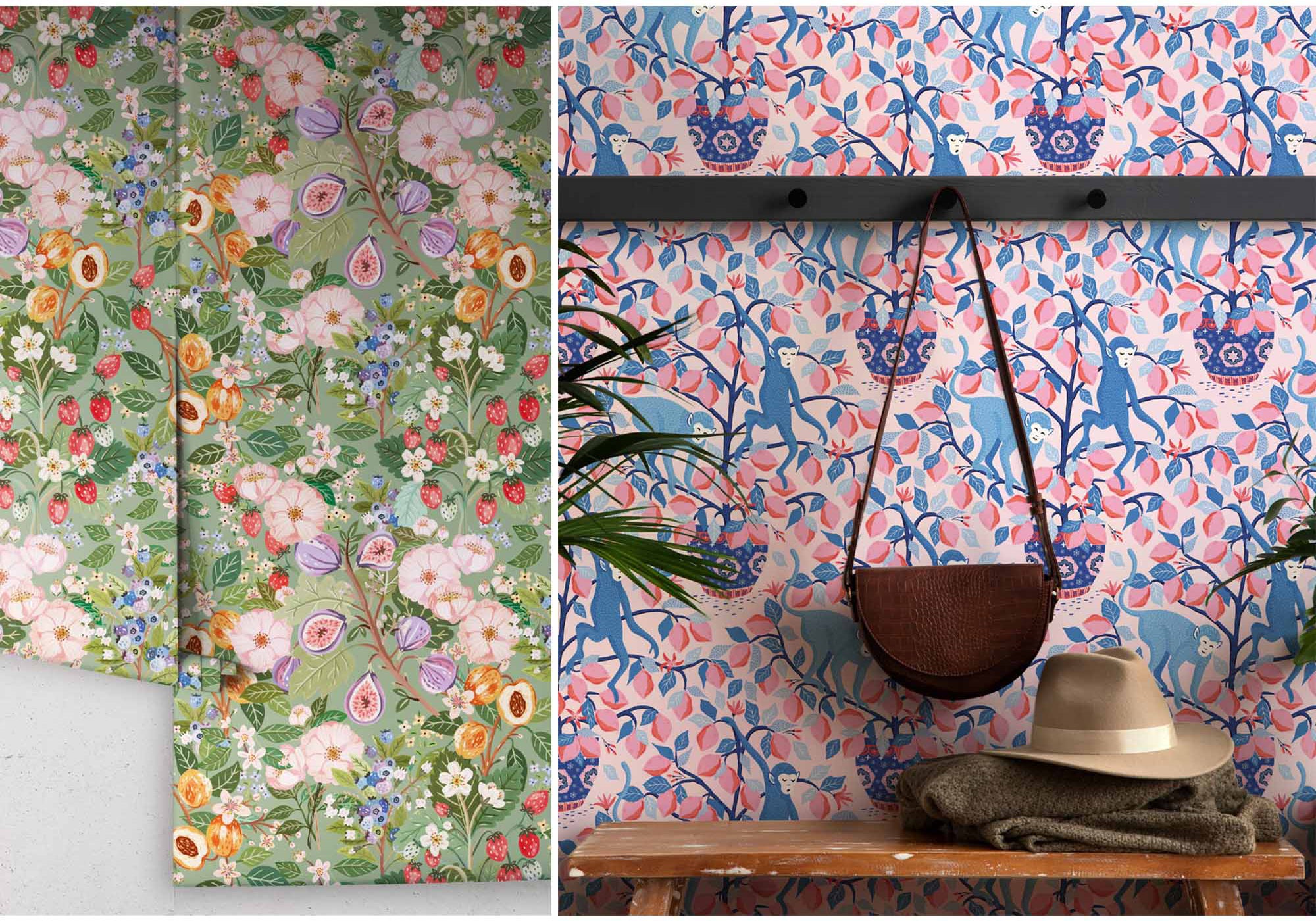 Bespoke Letterpress x Milton & King Wallpaper