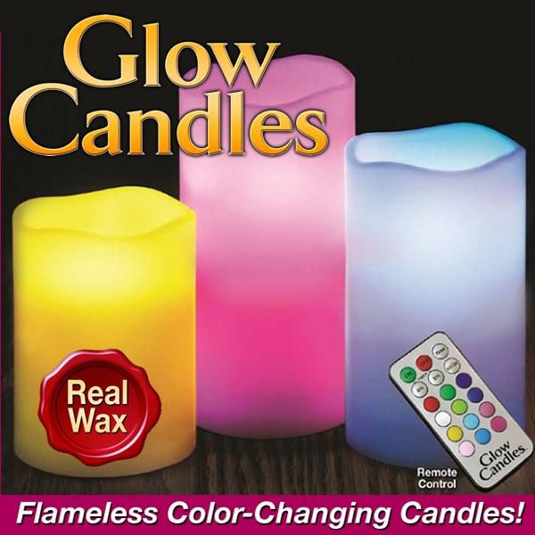 glow candles remote not working