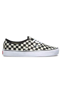 vans authentic checkerboard black white