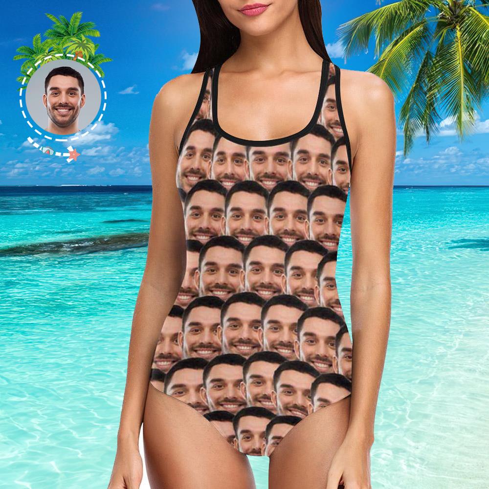 face bathing suit