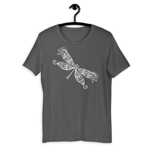 White Dragonfly, Women's Short-Sleeve T-Shirt