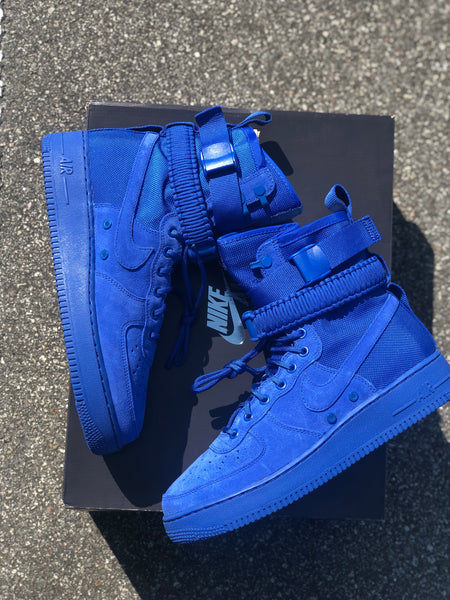 nike sf air force 1 high game royal