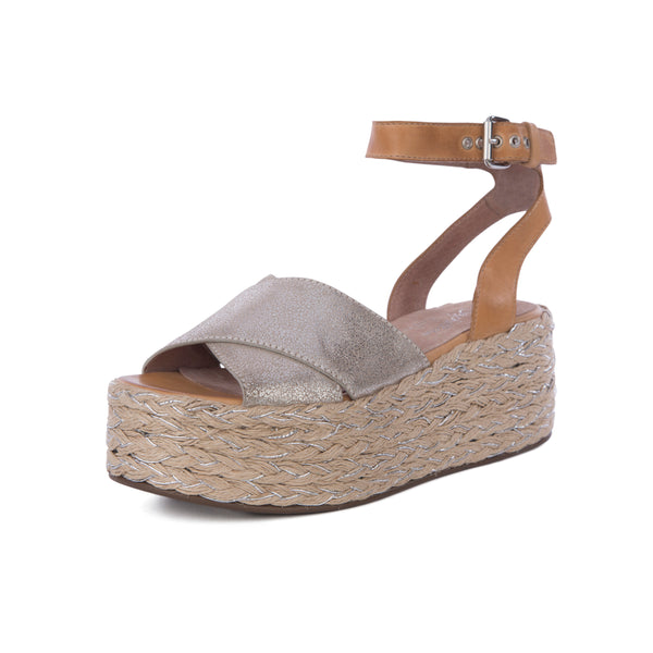 raffia spring wedge