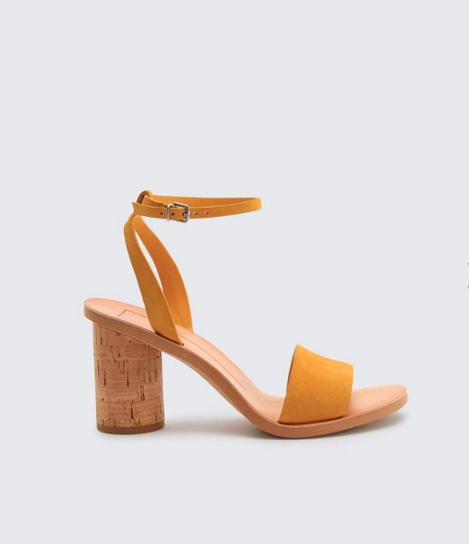 Beloved Boutique Spring Sandal Wedge Orange