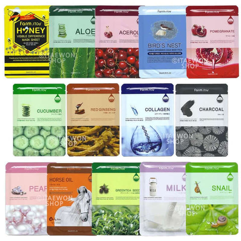 FARM STAY Visible Difference Mask Sheets