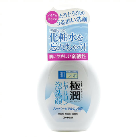 ROHTO MENTHOLATUM Hada Labo Gokujyun Hyaluronic Acid Face Foam