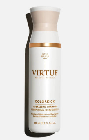Virtue Colorkick De-Brassing Shampoo Beauty in Longevity: Kadi's 5 Steps to At-Home Haircare and Wellness Highbrow Hippie