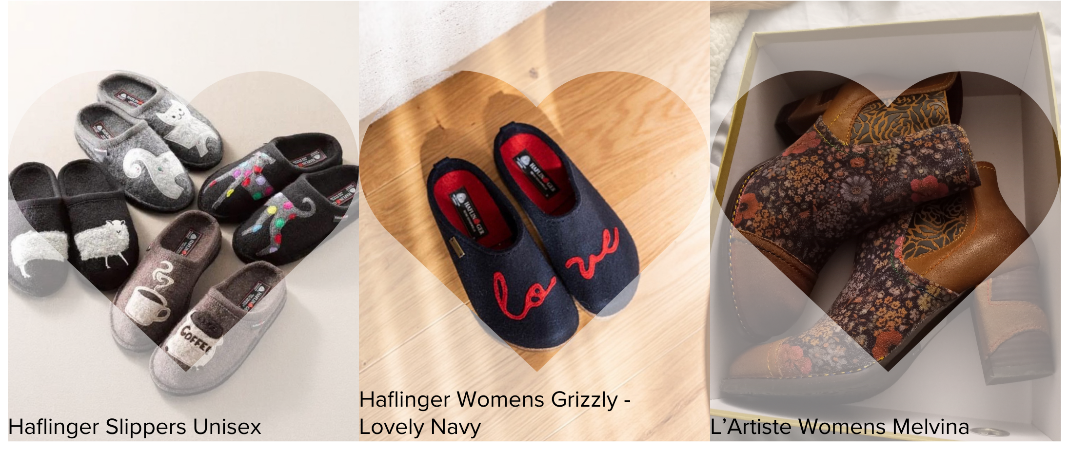 Image Haflinger, L'Artiste| Shop Unique Footwear | Valentine's Day | Sole to Soul Footwear