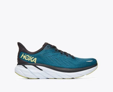 Hoka One Womens Clifton 8 Running Shoes - Outer Space / Bellwether Blu –  Sole To Soul Footwear Inc.