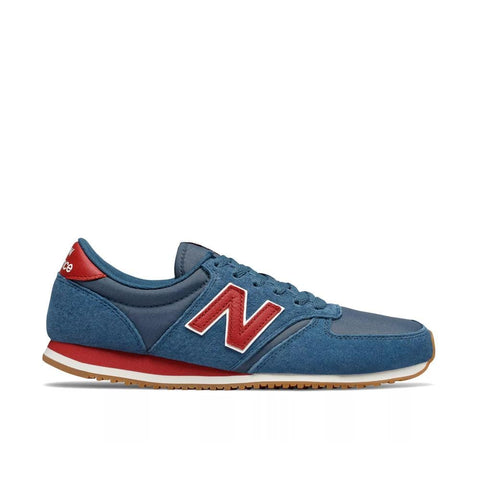New Balance Shoe NB Navy with Tempo Red / 5 US / D New Balance Unisex 420 Lifestyle Shoes - Navy/ Tempo Red