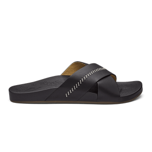 Olukai Womens Ohana Sandals - Hot Coral/ Black – Sole To Soul