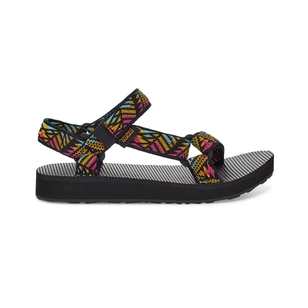 Teva Womens Olowahu Sandals - Flower Loom Yellow – Sole To Soul