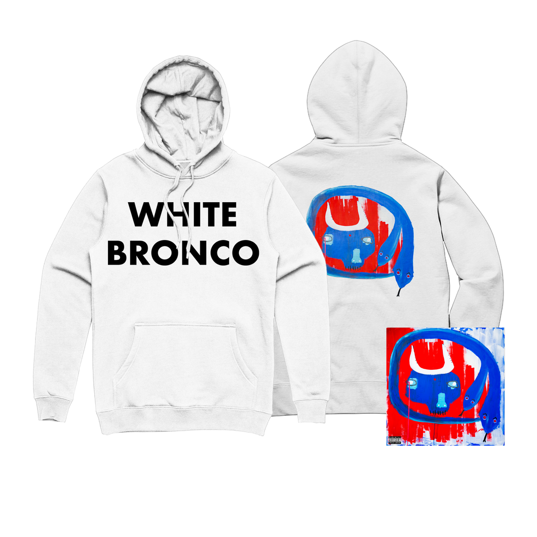 White Bronco Pullover \u0026 Album Download 