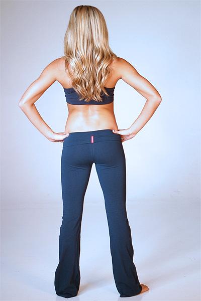 Long Yoga Pants ( Color: Navy) - Freshkini