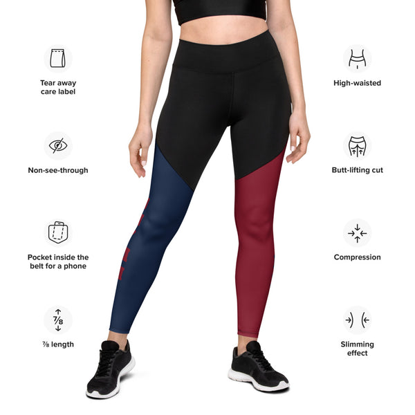 Comfortable Sports Leggings - Non See Through - Full Size Pockets | eBay