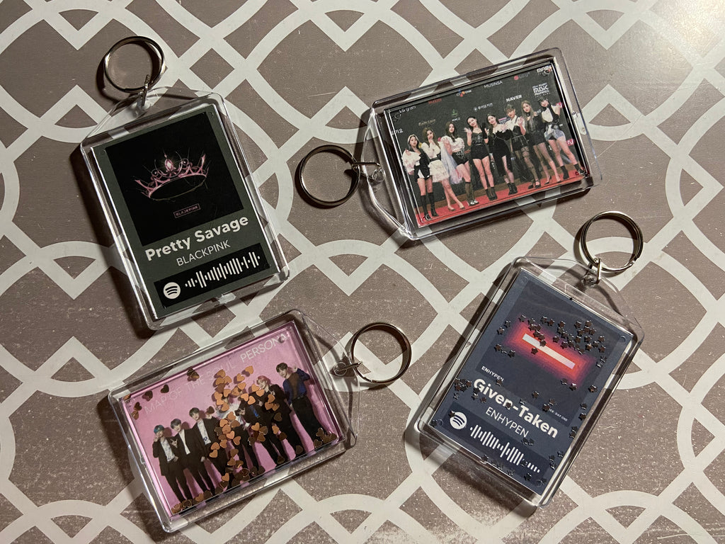 K-Pop Lightstick Stickers BTS Blackpink Twice LOONA ATEEZ Stray