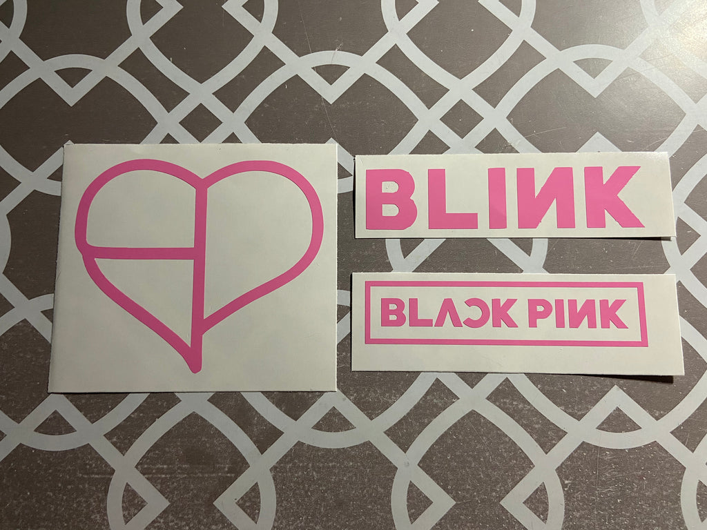 Blackpink Lightstick Decal Kit Blink Lisa Jennie Rose Jisoo K-Pop DECA –  GGVinyls