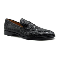 zelli crocodile loafers