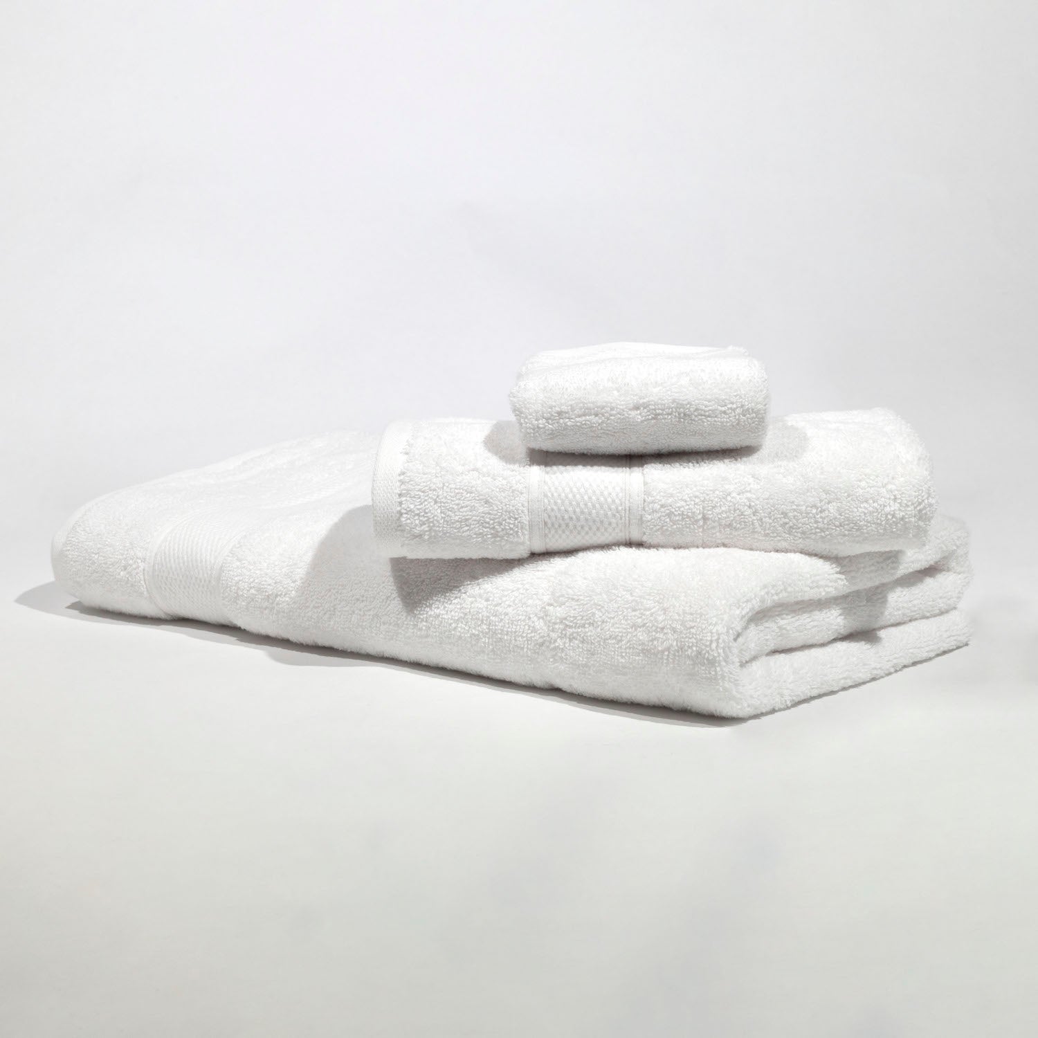 Promo  Brand Pinzon Organic Cotton Bath Towel, Set of 4, White Cicil  0% 3x - Jakarta Utara - Home And Kitchen Usa