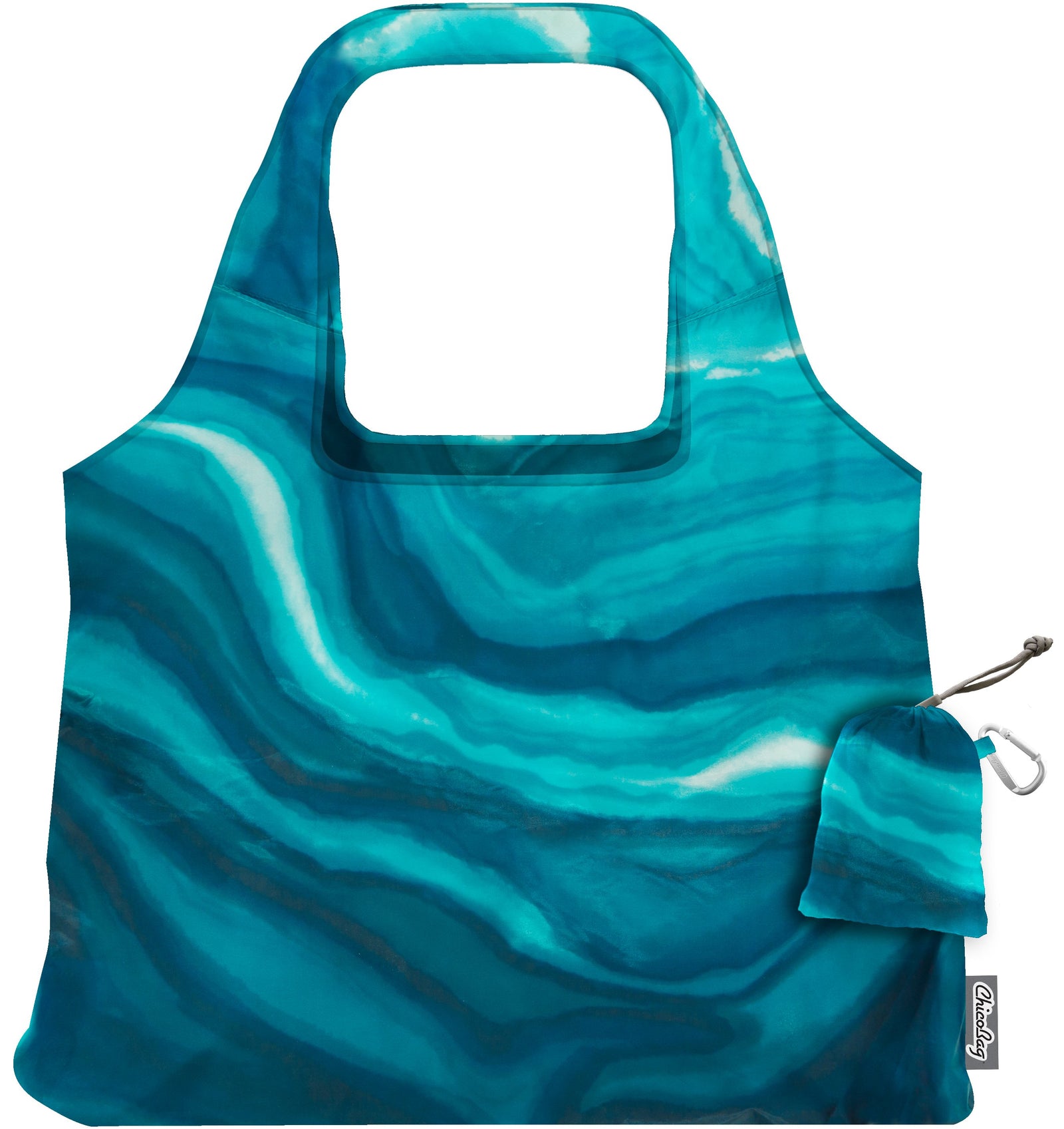 aqua blue bag