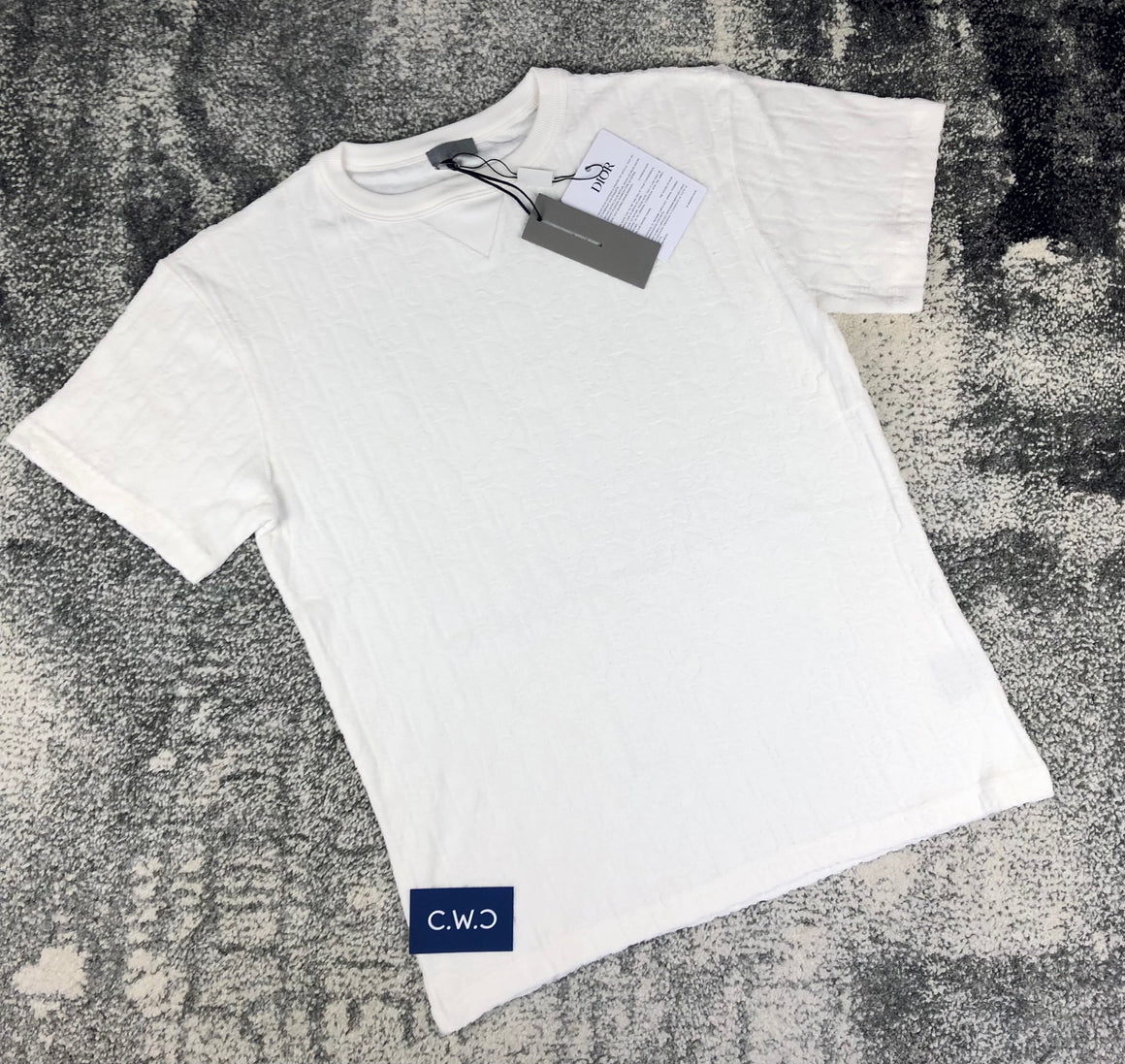 Dior Oversized Towel T-Shirt in Off-white – C.W.C Lux