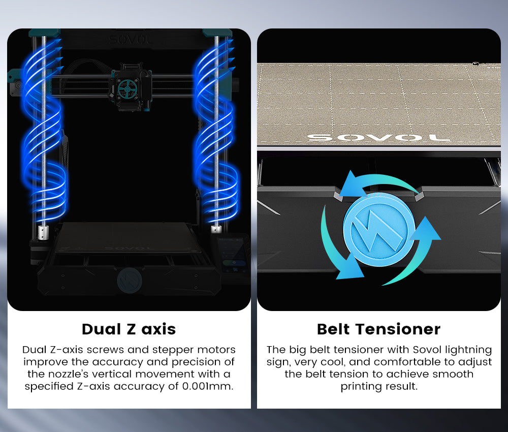 Sovol SV06 Plus dual z axis, belt tensioner