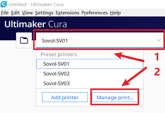 How to add Sovol SV06 to Cura | BLOG blog
