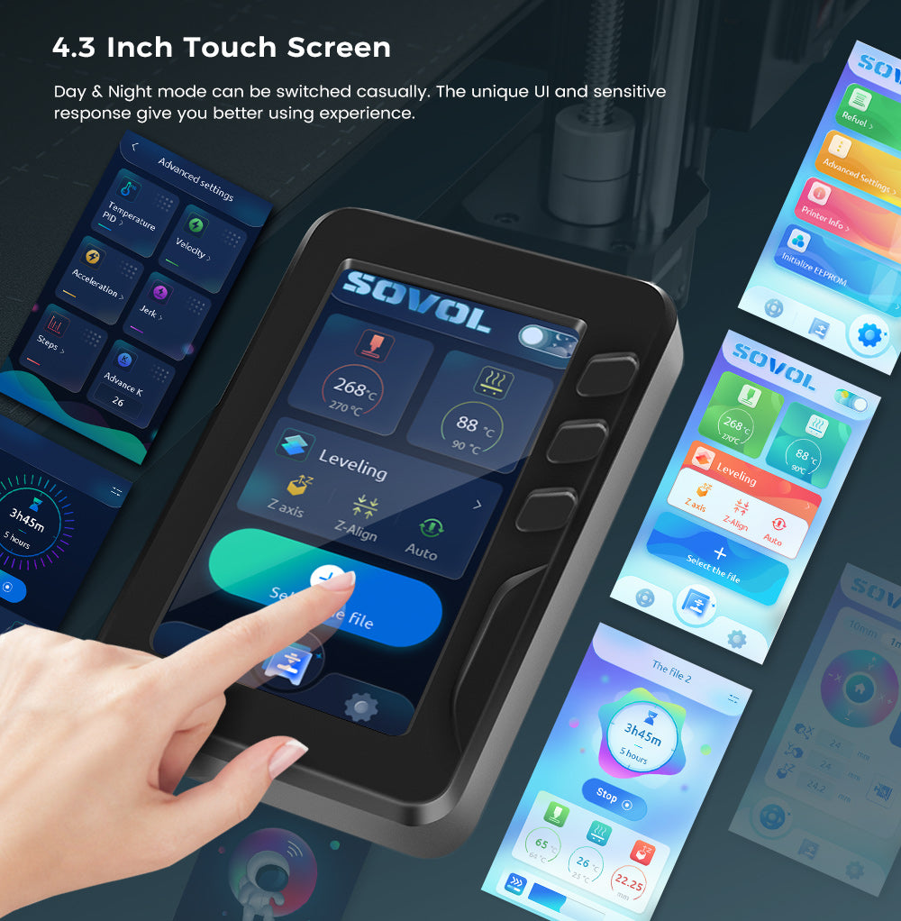 Sovol SV06 Plus Touch Screen Colorful UI