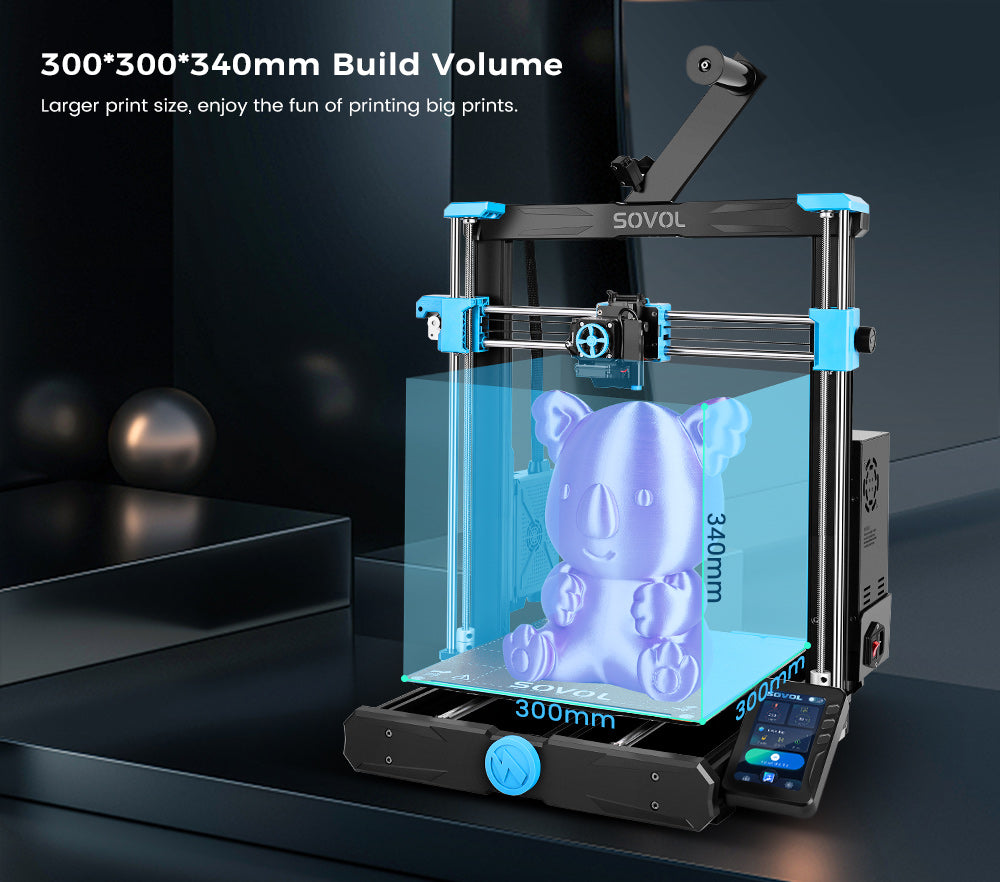 Sovol SV06 Plus Build Volume 300*300*340mm Large 3d printer