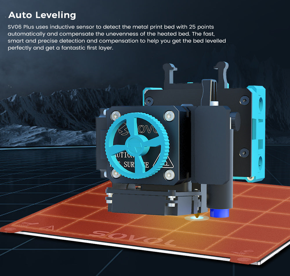 Sovol SV06 Plus Auto Bed Leveling