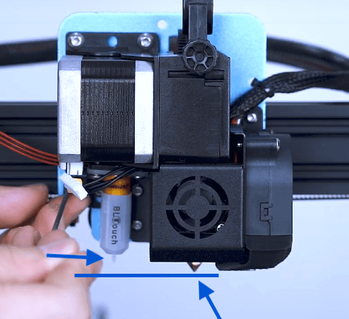 Installation, configuration and adjustment of the BL-Touch on the Sovol SV01 - step 14