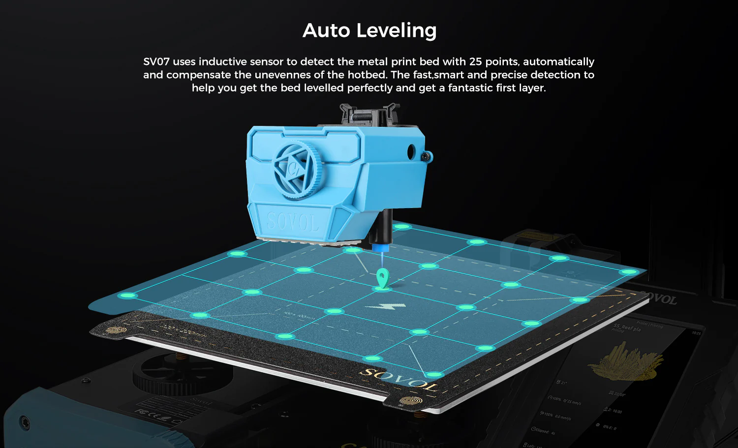 Sovol SV07 Klipper 3D Printer, Fast 3D Printer, Sovol 3D Printer