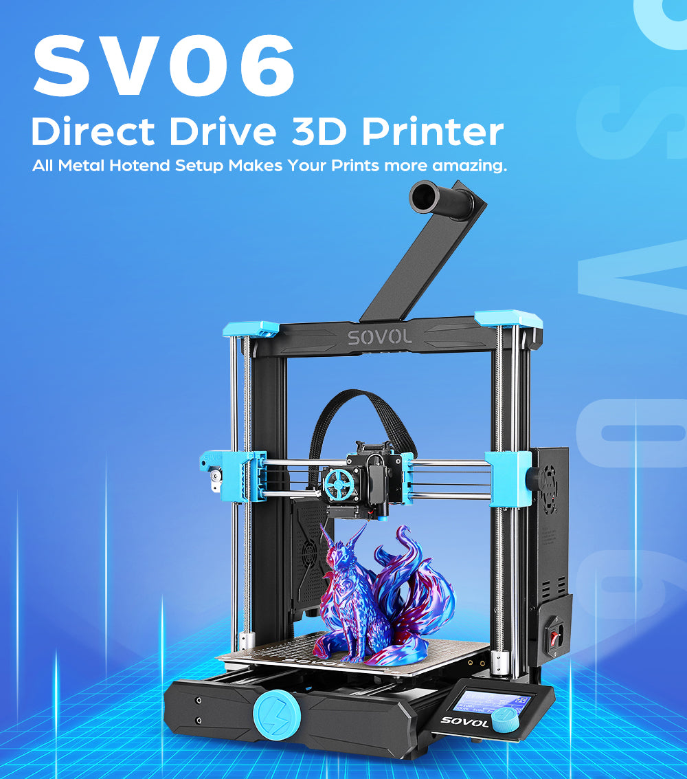 Sovol SV06 all metal hotend planetary direct drive 3d printer