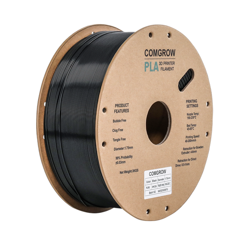 Comgrow 3KG PLA Filament Black/White