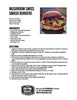 Mushroom Swiss Smash Burger Recipe