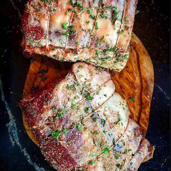 Cooking process for the perfect prime rib roast