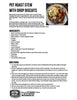 Image of the downloadable recipe card for pot roast stew from Felton Angus Beef.