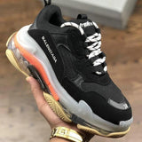 Fullbox Giay ththao Balenciaga Triple S mau den dxam